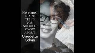 Historic black teens you should know about- Claudette Colvin