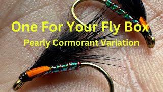 All Year Favourite - Pearly Cormorant - Must Have In Your Box #fishing #flytying #trout #flyfishing