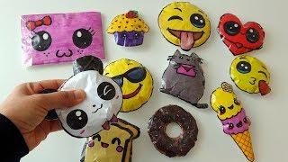 KAĞITTAN SQUISHY FİKİRLERİ #2 - Slime Squishy - DIY Paper Squishy İdeas