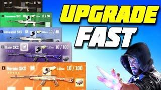 How to Upgrade Guns *FAST* Super People Crafting Guide