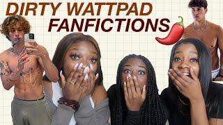 reading SPICY wattpad fanfictions *tiktok boy edition*