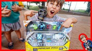 BATTLE BOTS and SECRET TREASURE HUNT CLUES!