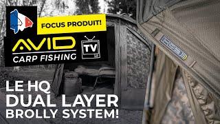 Avid Carp Fishing TV! | France | Focus Produit! | HQ Dual Layer Brolly System!