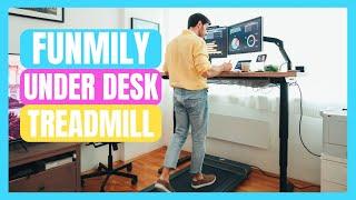 Funmily Under Desk Treadmill Review : Boost Your Fitness!