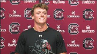 Football: Kai Kroeger News Conference 11/19/24