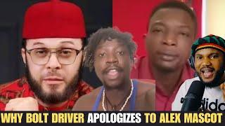 Why BOLT DRIVER Apologise To Hon. Alex Mascot After 3 D!RTY $LAP