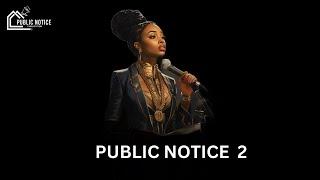 PUBLIC NOTICE PUBLICATION 2