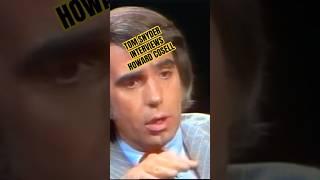 TOM SNYDER, HOST OF "TOMORROW WITH TOM SNYDER", INTERVIEWS HOWARD COSELL! #howardcosell #tomsnyder