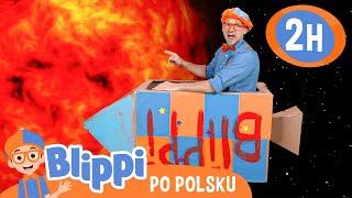 Wyleciał w kosmos! | Blippi po polsku | Nauka i zabawa dla dzieci