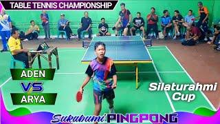 Aden SATELITE vs Arya PASANGGRAHAN Table Tennis Championship Men's Single 2024