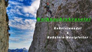 Weihnachtskraxelei an der Tegernseer Hütte | Roßsteinnadel & Roßstein Westpfeiler