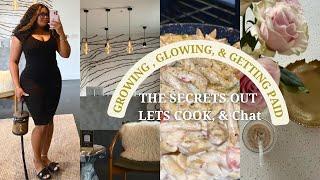 I got a secret  IS THIS EXPOSING MYSELF? BEAUTY MAINTENANCE 30+ COOK W/ME Creamy Pasta RECIPE VLOG