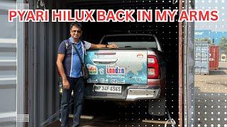 Piyari Hilux finally arrives in Mumbai