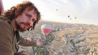 ¿Qué se siente volar a 900 METROS en un globo? | Capadocia - Turquía 