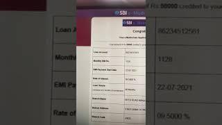 Instant Loan online apply kaise kare | sbi e mudra loan online apply 50000 | instat loan | Mudra