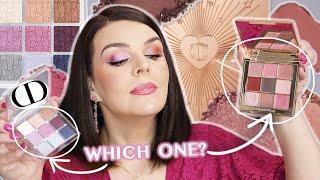 Dior Celestial Purple vs. Charlotte Tilbury Pillow Talk: The Ultimate Eyeshadow Showdown! 