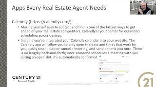Foundations - Apps and Resources | Century 21 Connect Realty - Sept 29, 2022