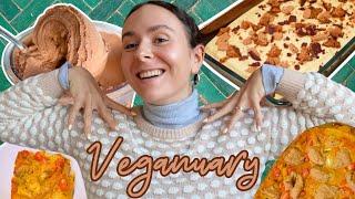 VEGAN MONTH » Vegetable Lasagna & Pistachio Speculoos Tiramisu | VEGANUARY #1