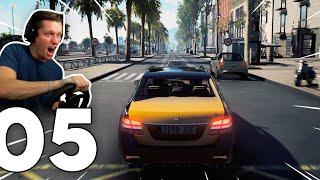 Taxi Life: A City Driving Simulator - Part 5 - ROAD RAGE in the Mercedes AMG