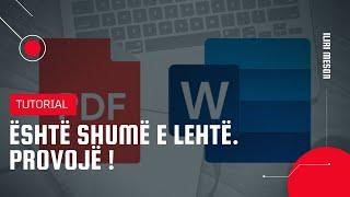 Si te Konvertojme PDF ne Word (Pc-Online-Telefon)