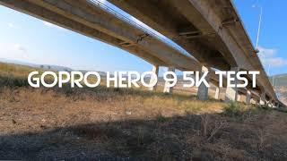 gopro hero 9 - 5k test on a race drone