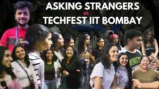 We Walked Up To Random Strangers at TechFest IIT Bombay | Got Amazing Answers