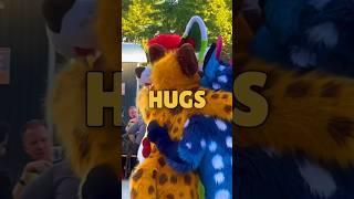 The magic of conventions…️.#furry #fursuit #convention #furryconvention #eurofurence #friends #fun