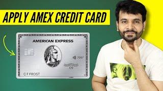 Apply American Express Credit Card | Live Process 