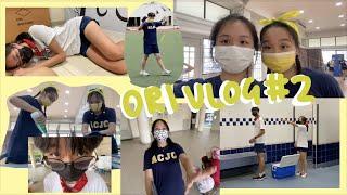 ACJC ORI VLOG DAY 2 | games‍️, pranks, clean-up🪣