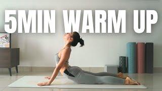 5MIN Warm Up Before Your Workouts | Quick Full Body Yoga Stretch Routine