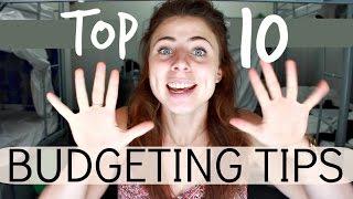 TOP 10 TIPS FOR BUDGET TRAVEL