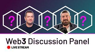 Web3 Discussion Panel featuring Hashlips, codeSTACKr, plus special guests!