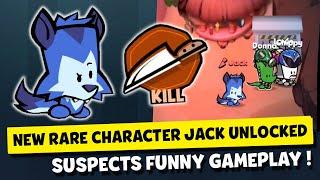 NEW RARE CHARACTER JACK THE KILLER UNLOCKED ! SUSPECTS MYSTERY MANSION FUNNY GAMEPLAY #72