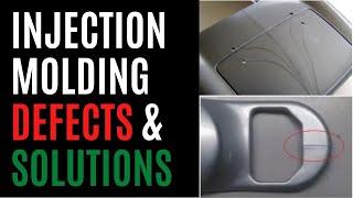 All Injection molding defects and its solution in detail