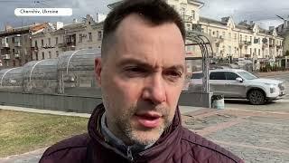 Arestovych on Russians’ withdrawal from Kyiv, Chernihiv regions: They were physically defeated