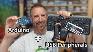 How to use USB HID Devices as Arduino Inputs - Keyboards, Mice, Magstripe/Barcode readers, and more!