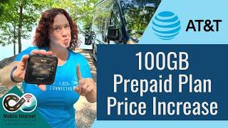 AT&T Prepaid 100GB Hotspot/Router Plan Price Increase - $55/mo to $90/mo