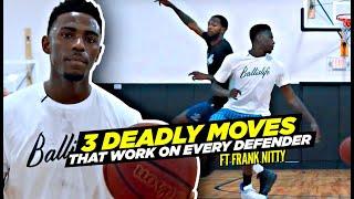 3 DEADLY Basketball Moves That Will Work Against ANY Defender! Ft. Drew League 3x MVP Frank Nitty