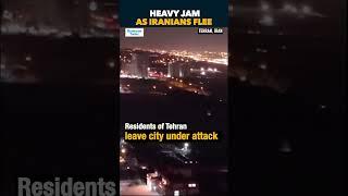 Tensions Soar: Tehran Roads Jammed As Iran-Israel War Escalates Into Day 5