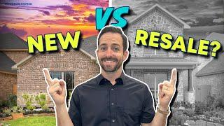 [NEW vs OLD] New Homes In Houston vs Resale Homes | EXPLAINING the PROS of BOTH!