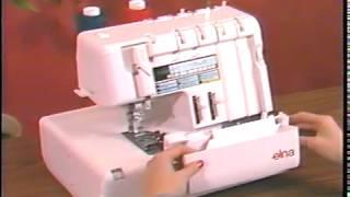 Elna Serger 704 DEX Instructional Video ELV 704DEX VHS 53M