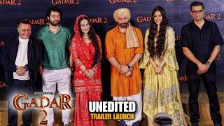 UNEDITED - Gadar 2 Trailer Launch | Sunny Deol, Ameesha Patel, Utkarsh Sharma, Anil Sharma