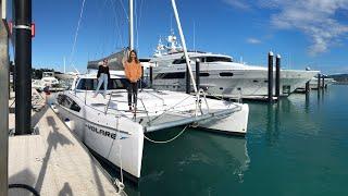 Learning to sail Whitsundays on a catamaran part 1 ( is this the life for us ? )