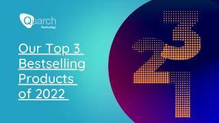 Top 3 best-selling Quarch products 2022