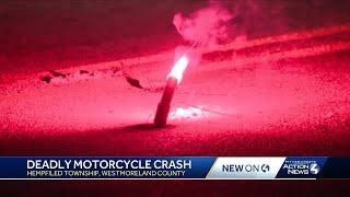 Deadly motorcycle crash in Hempfield Township