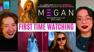 the GIRLS REACT to *M3GAN* THIS IS SO DOPE!! (First Time Watching) Horror Movies