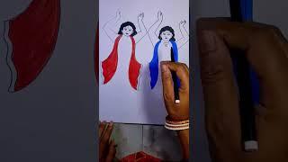 Gaura Nitai Painting ||@easydrawingbykrishna7630#shorts #gauranitai #drawing #shortvideo #trending