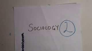 Sociology 2 (short version)