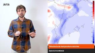 La méteo: Clara refrescada amb patacada de les temperatures