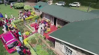 Drone View - Green Town Wedding.